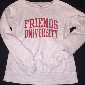 champion Friends University fitted sweatshirt